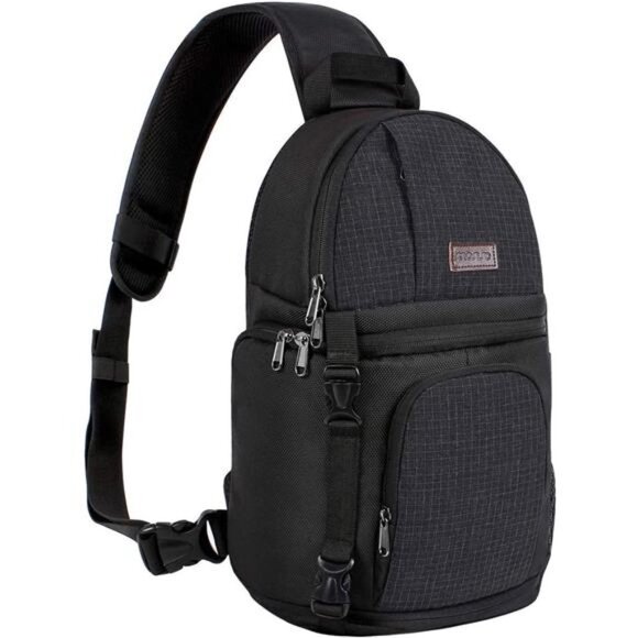 Camera Sling Bag,DSLR/SLR/Mirrorless CameraCase Shockproof Photography Backpack - Picture 1 of 7